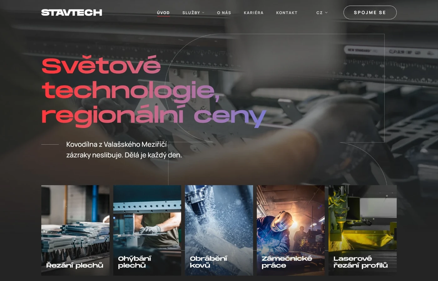 Stavtech - Desktop